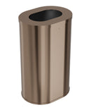 Bradley Elvari Freestanding Waste Receptacle 21 Gallon Brushed Bronze 3B1-113837-BZ
