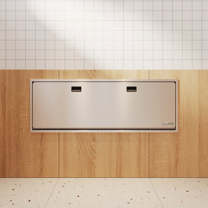 Foundations (The Sova Company) 70HR0006 Adult / Child Special Needs Changing Station / Table, Recessed Extended