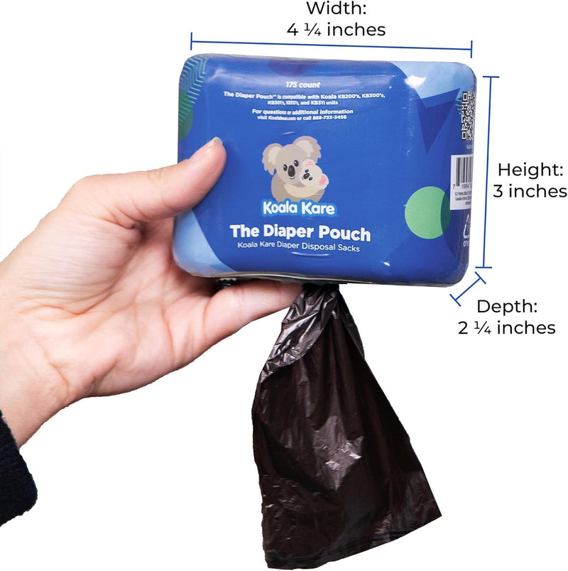 Koala Kare KB160-X6 The Diaper Pouch Diaper Disposal Sacks (6 pack)