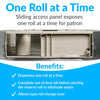 Bobrick B-2892 Commercial Toilet Paper Dispenser, Surface-Mounted, Stainless Steel w/ Satin Finish