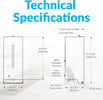 Bobrick B-2013 Commercial Foam Soap Dispenser, Surface-Mounted, Touch-Free, Stainless Steel - 27 Oz