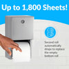 Bobrick B-2888 Commercial Toilet Paper Dispenser, Surface-Mounted, Stainless Steel w/ Satin Finish