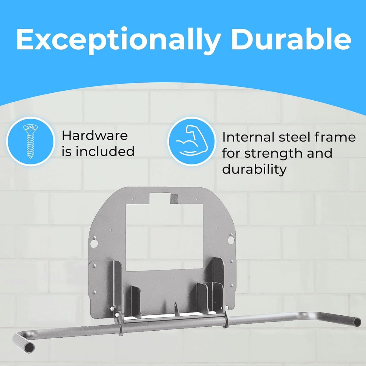 Koala Kare KB310-SSRE Horizontal Stainless Steel Recessed-Mounted Baby Changing Station