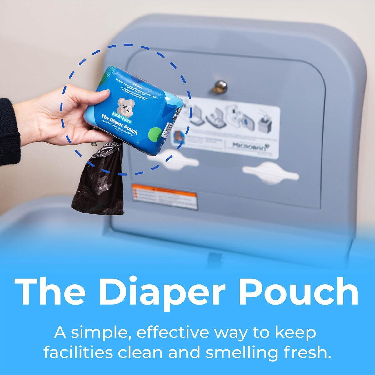 Koala Kare KB160-X6 The Diaper Pouch Diaper Disposal Sacks (6 pack)