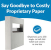 Bobrick B-221 Commercial Toilet Seat Cover Dispenser, Surface-Mounted, Stainless Steel