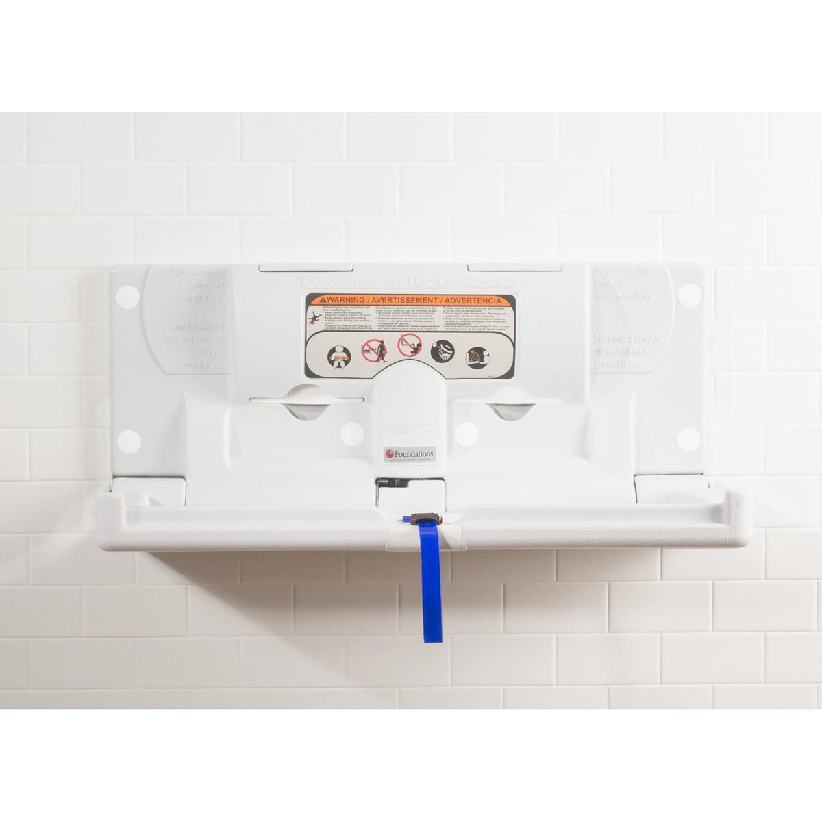 Foundations Horizontal Surface Mount (EZ Mount Backer Plate Included), Cream - 5211089