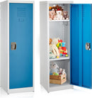 Alpine ADI629-01-BLU 48" Single Tier Locker, Blue