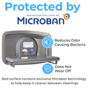 Koala Kare KB310-SSRE Horizontal Stainless Steel Recessed-Mounted Baby Changing Station