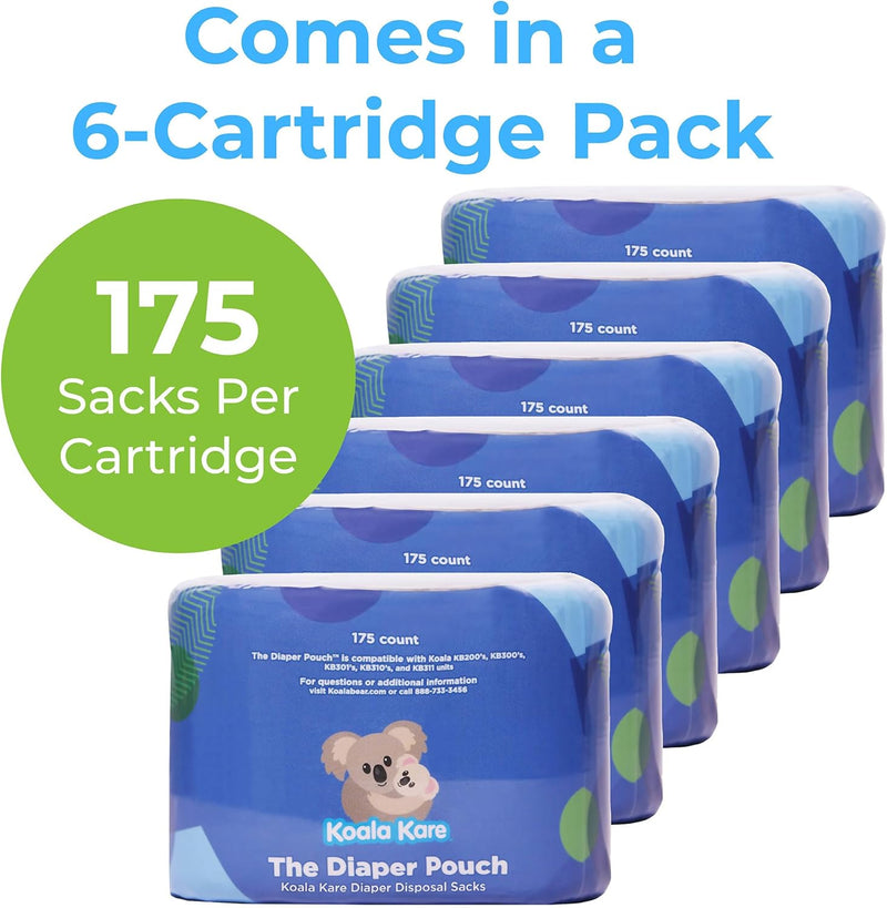 Koala Kare KB160-X6 The Diaper Pouch Diaper Disposal Sacks (6 pack)