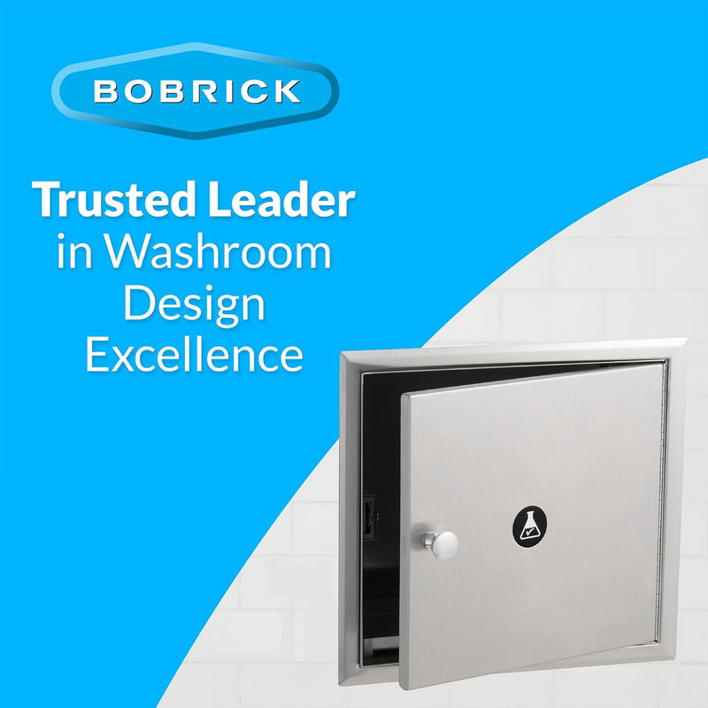 Bobrick B-505 Recessed Specimen Pass-Thru Cabinet