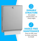 Bobrick B-2620 Commercial Paper Towel Dispenser, Surface-Mounted, Stainless Steel
