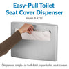 Bobrick B-4221 Commercial Toilet Seat Cover Dispenser, Surface-Mounted, Stainless Steel