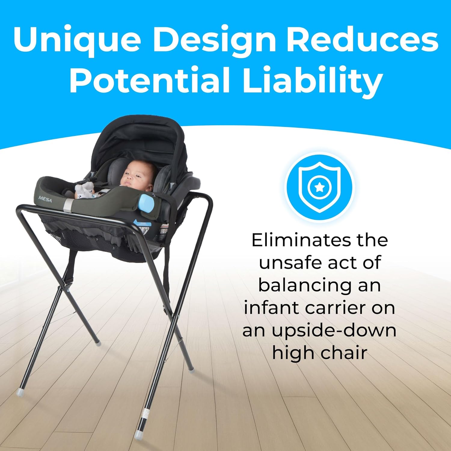 Koala Kare Infant Seat Kradle (Black) Infant Seat Kradle - KB115-02
