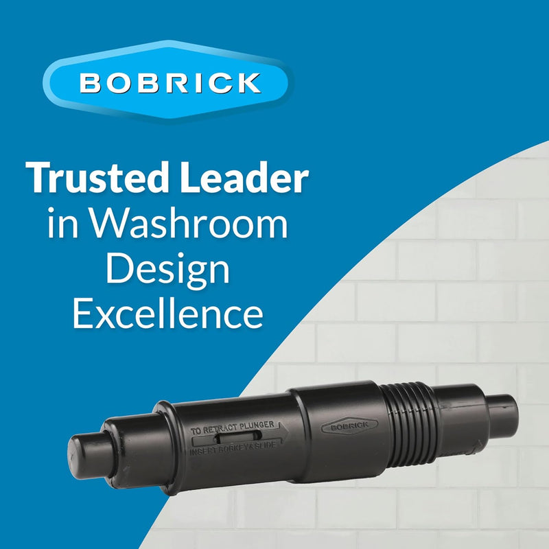 Bobrick 283-604 Commercial Toilet Paper Theft-Resistant Spindle, Plastic