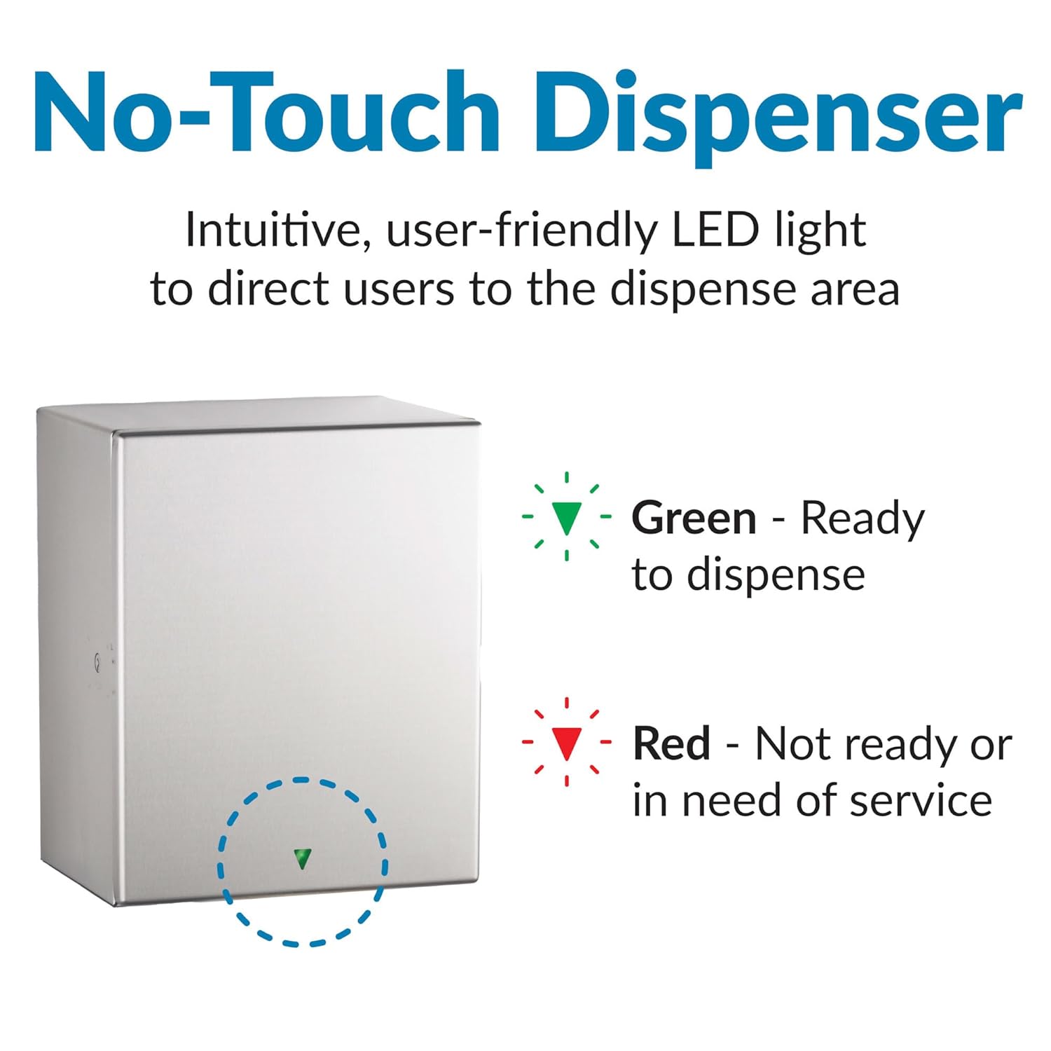 Bobrick B-2974 Automatic Commercial Paper Towel Dispenser, Surface-Mounted, Stainless Steel