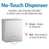 Bobrick B-2974 Automatic Commercial Paper Towel Dispenser, Surface-Mounted, Stainless Steel