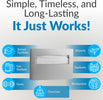Bobrick B-221 Commercial Toilet Seat Cover Dispenser, Surface-Mounted, Stainless Steel