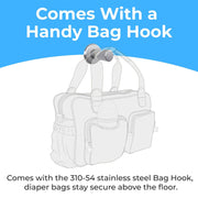 Koala Kare KB310-SSWM Horizontal Stainless Steel Surface-Mounted Baby Changing Station