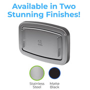 Koala Kare KB310-SSWM Horizontal Stainless Steel Surface-Mounted Baby Changing Station