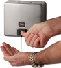 Bobrick B-4112 Commercial Soap Dispenser, Surface-Mounted, Manual-Push, Stainless Steel - 40 Oz