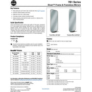 Bradley Elvari (24 x 36) Frameless Mirror, 7B1-1024360, 24