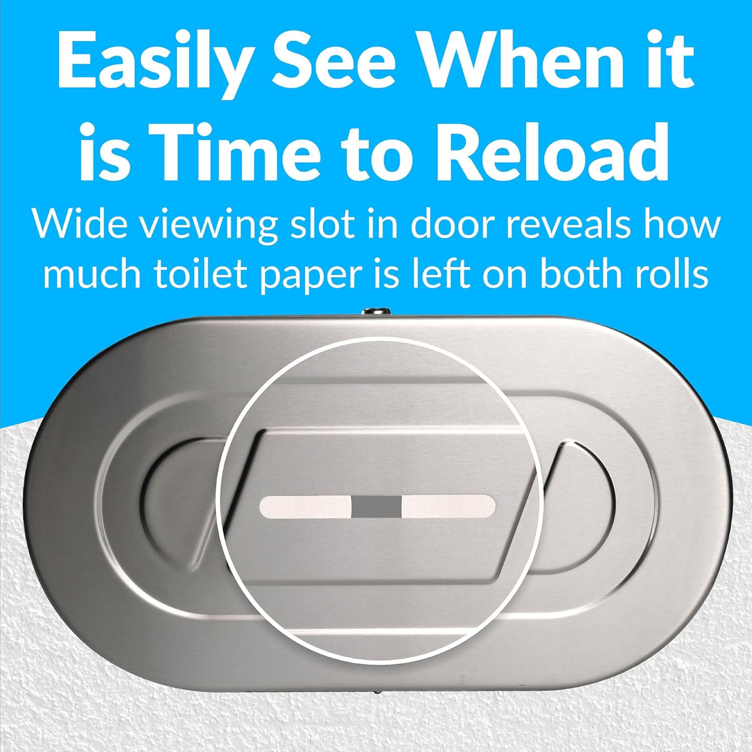Bobrick B-2892 Commercial Toilet Paper Dispenser, Surface-Mounted, Stainless Steel w/ Satin Finish