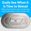 Bobrick B-2892 Commercial Toilet Paper Dispenser, Surface-Mounted, Stainless Steel w/ Satin Finish