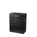 Alpine ALP438-23-BLK 23 Gallon Square Perforated Trash Can, Black