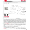 ASI 9014 Baby Changing Station - Horizontal - Plastic - Surface Mounted