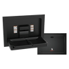 ASI 9018-41 Baby Changing Station, Recessed - Stainless Steel, Matte Black