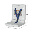 Foundations (The Sova Company) Polyethylene Baby Quick Seat, Light Gray, Updated Part Number: 90XS0007