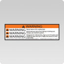 Koala Kare 975 LABEL, WARNING BCS - MULTI COLOR