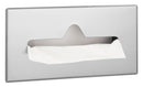Bradley 987-360000 Facial Tissue Dispenser Recessed