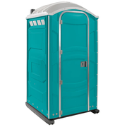 PolyJohn PJN3-FT02-1000-PSN1-1000 Portable Restroom w/ Recirculating Flush and Sink