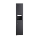 Bobrick B-38034.MBLK Matte Black Towel And Waste-4" (102Mm) Depth