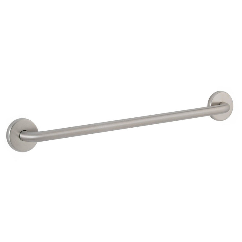 Bobrick B-530x18 Extra-Heavy-Duty Towel Bar, 1" Diameter x 18" Length, Stainless Steel