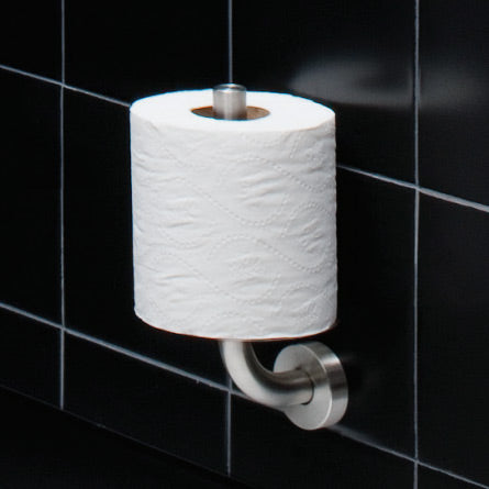 Bobrick B-541 Commercial Toilet Paper Spare Roll Holder, Surface-Mounted, Stainless Steel w/ Satin Finish