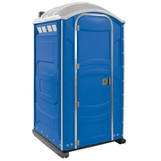 PolyJohn PJN3-FT02-1000-PSN1-1000 Portable Restroom w/ Recirculating Flush and Sink