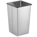 Bobrick B-2260 Commercial Restroom Sanitary Waste Bin, 13 Gallon, Free-Standing, Stainless Steel