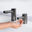 Bobrick B-991 Fino Top-Fill Liquid Soap Dispenser - Polished Graphite (Cylindrical Style)