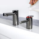 Bobrick B-991 Fino Top-Fill Liquid Soap Dispenser - Polished Graphite (Cylindrical Style)
