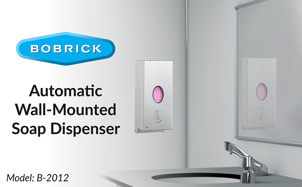 Bobrick B2012 Commercial Automatic Soap Dispenser, WallMounted