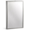 Bobrick B-293-1830 (18 x 30) Fixed-Position Tilt Mirror, 18