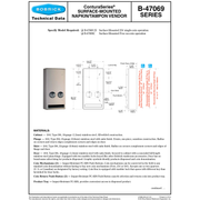 Bobrick B-47069 25 Commercial Restroom Sanitary Napkin/ Tampon Dispenser, 25 Cents, Surface-Mounted, Stainless Steel