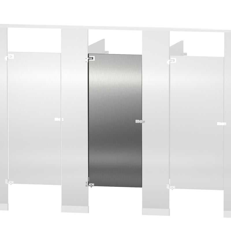 Bradley (Stainless Steel) Toilet Partition Door (35-5/8"W x 58"H) - S490-36C