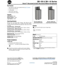 Bradley Elvari Series Waste Receptacles - Semi-Recessed, Small Capacity, 8 GAL - 3B1-103400