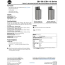 Bradley Elvari Series Waste Receptacles - Semi-Recessed, Medium Capacity, 12 GAL - 3B1-100000