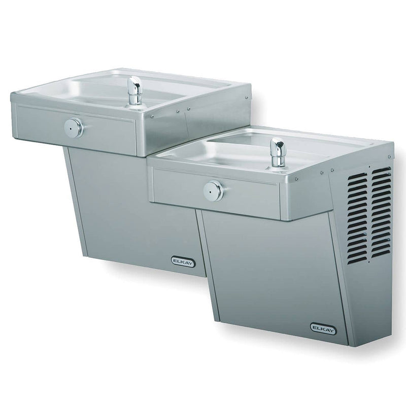 Elkay VRCTL8SC Stainless Steel Push Button Vandal Resistant Water