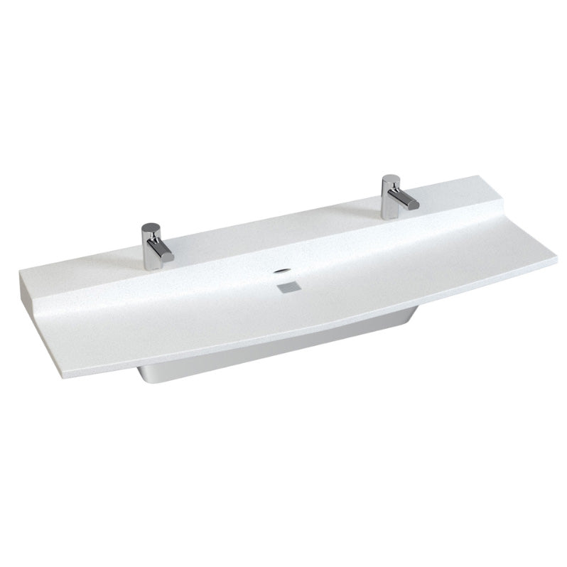 Bradley Verge Commercial Restroom Sink - L-Series, Two-Station, LVLD2