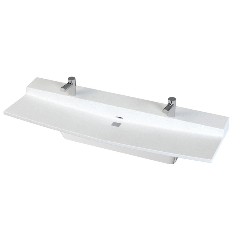 Bradley Verge Commercial Restroom Sink - L-Series, Two-Station, LVLD2